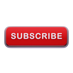 Subscribe Label Red CTA Button