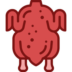 peking duck two tone icon