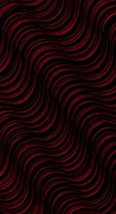 Crimson Wave: Dark Elegance in Abstract Art