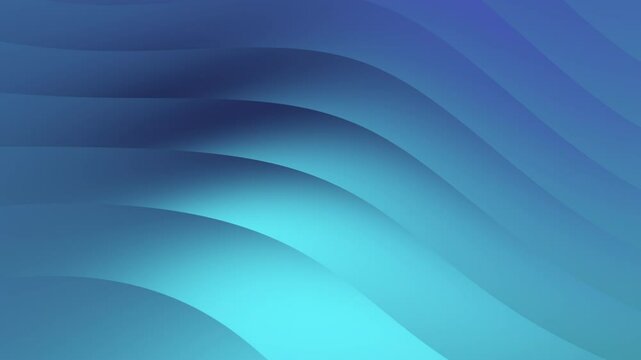 A layered teal gradient with overlapping curved shapes, great for animated infographics and corporate ID, simple aesthetic loop background