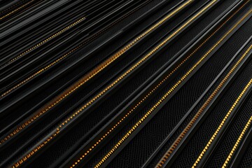 Abstract design with diagonal lines and glowing accents