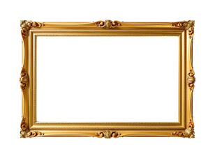 Ornate Golden Frame