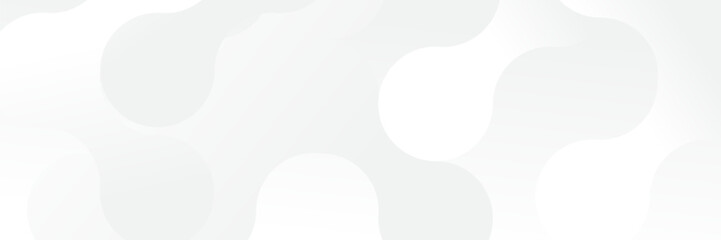 Abstract pattern white geometric banner design background.