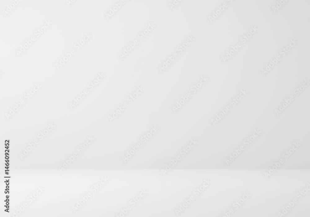 Poster minimalist white room with a clean and simple aesthetic, ideal for use as a product backdrop or stud