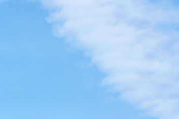 blue sky and cloud abstract background