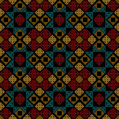 Beautiful ethnic fabric patterns designed to inspire your creative activities, vector backgrounds.