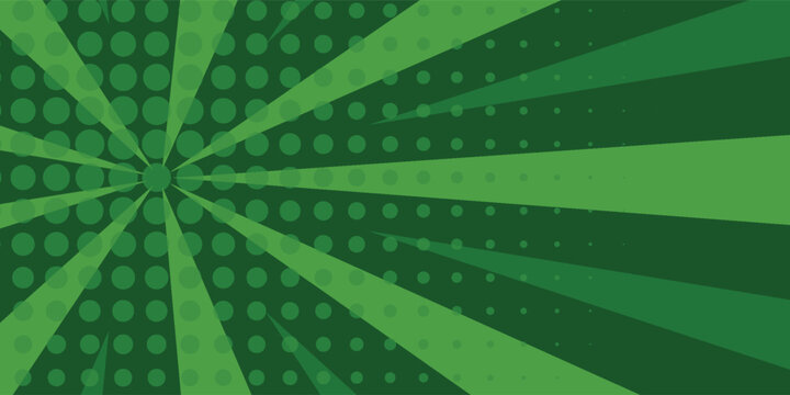 Abstack Background Cartoon Style. green vector illustration eps10