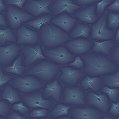Abstract deep blue textile texture inspired by fabric rolls. Seamless pattern – vector illustration