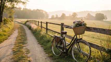 Fototapeta premium bicycle in the park