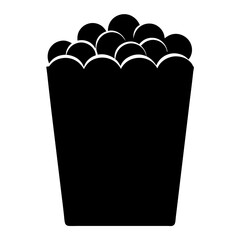 falafel wrap vector silhouette icon, black and white illustration of food.