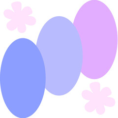 colorful easter eggs