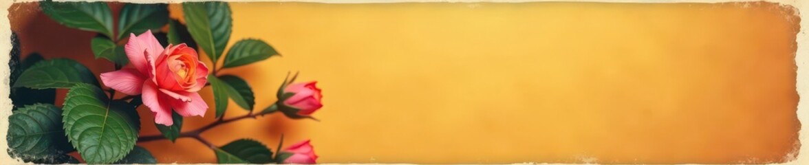 Retro polaroid photo, warm tones, simple frame, frame, keepsake, detail