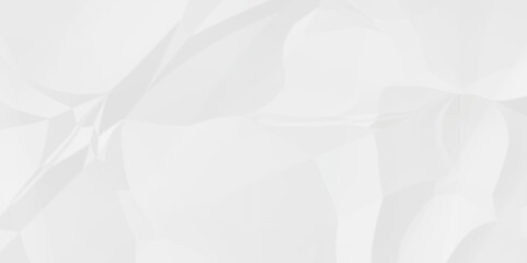 White crumple obsolete billboard rumple. wrinkle ripped creased white crumple aged closeup craft document grunge recycling paper background.	
