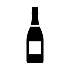 Champagne Bottle Silhouette.eps