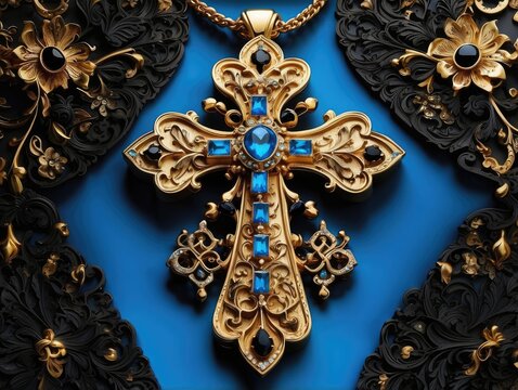 "Elegant Holy Saturday Graphic with Decorative Typography"