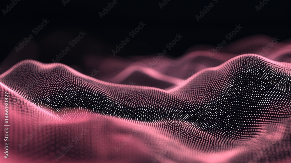 Poster abstract data visualization