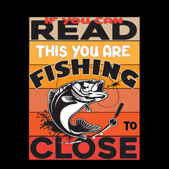 Fishing T shirt design  graphic
