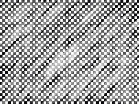 black and white abstract  checkered background, foggy vintage square pattern wallpaper, vector digital art graphic illustration