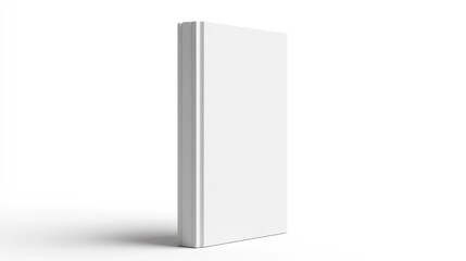 Fototapeta premium Blank white book mockup