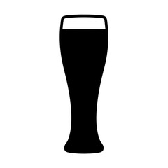 beer flight board vector silhouette icon, black and white illustration of drinks.