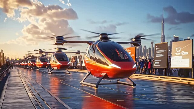 Future City Air Taxis