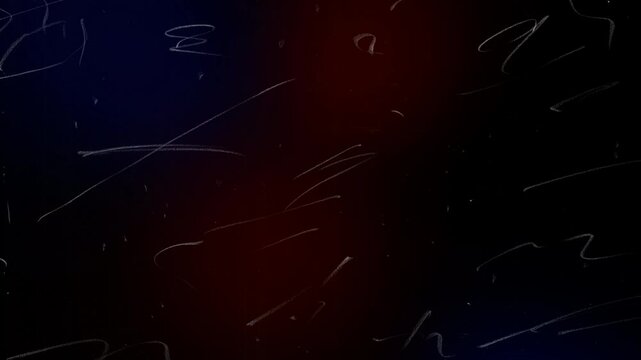 Grunge noise overlays, White scratches and roughness on a black screen. Effect of old film noise in 4K with alpha channel.