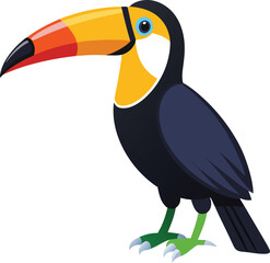 Naklejka premium Toucan