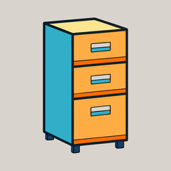 set of drawers