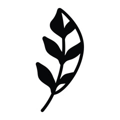 Obraz premium radicchio vector silhouette icon - perfect for food, farming, or nutrition concepts.