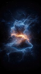 Cosmic Nebula Abstract Background