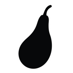 taro root vector silhouette icon - perfect for food, farming, or nutrition concepts.