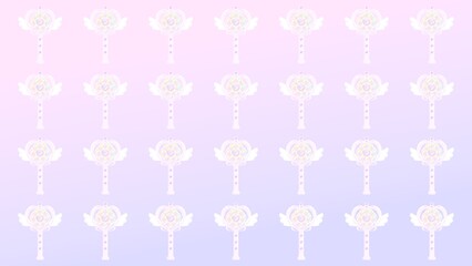 魔法少女の変身⭐︎ジュエリージェムステッキ壁紙⭐︎