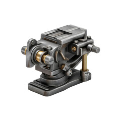 Fototapeta premium 3D Render of a Detailed Vintage Mechanical Device, Industrial Engineering Component