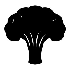 lion s mane mushroom vector silhouette icon - perfect for food, farming, or nutrition concepts.