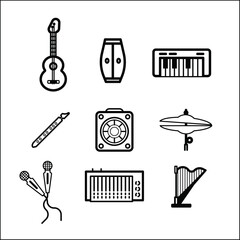 Vector Music Icons 