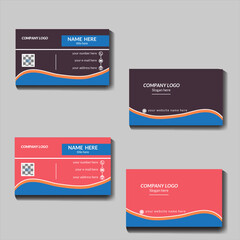  modern creative business card template design