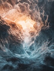 Abstract cloud formation background