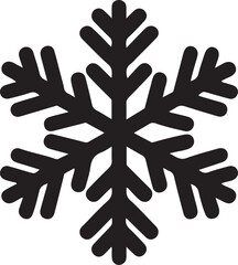 Winter snow vector icon illustration sign