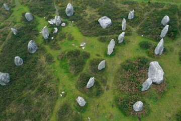 Kermario alignment, Carnac, Bretagne, France