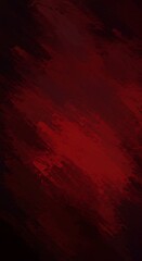 Fototapeta premium Crimson Abstract: Deep Red Hues & Textured Strokes