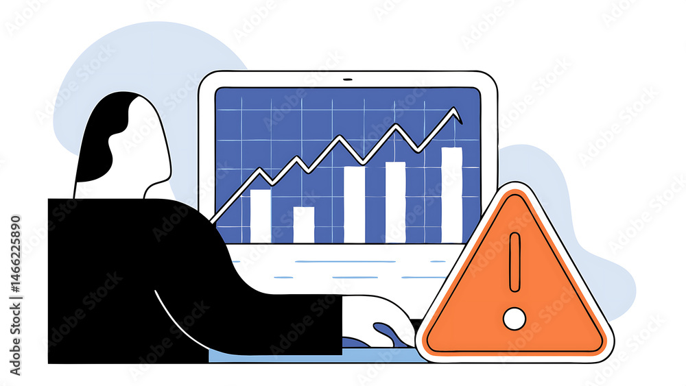 Poster man use laptop with cloud computing diagram show on hand networking and internet service concept clo