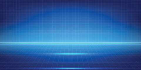 Blue Grid Technology Background,Hi Tech,backdrop,banner