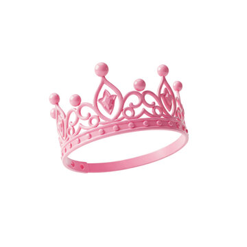 Naklejki pink toy princess crown