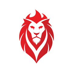 Lion Head Royal Animal Symbol Logo