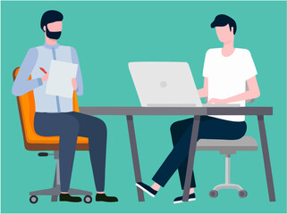 Obraz premium Stockbroker Sell Buy assets Client, Sheet of Pape