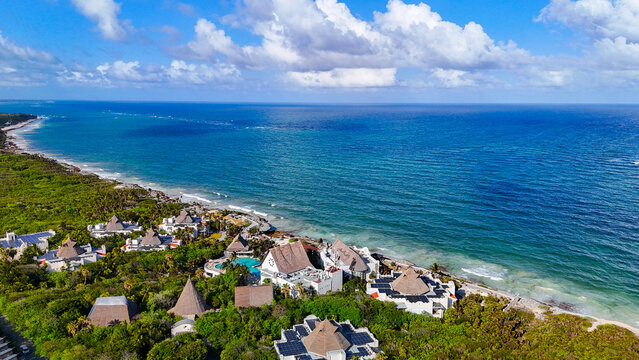 hoteles en playa de Tulum