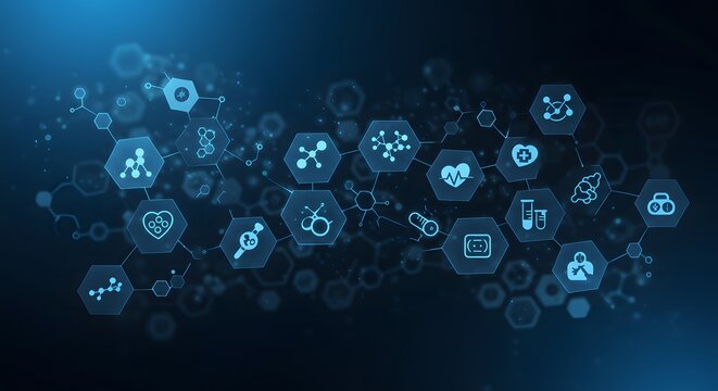 Networked Healthcare: A Visual Representation of Interconnected Medical Technologies and Data