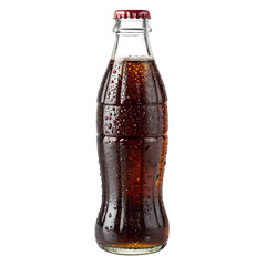 Cola without name isolation on transparent background
