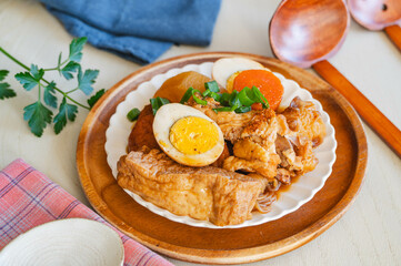 名古屋名物　味噌おでん