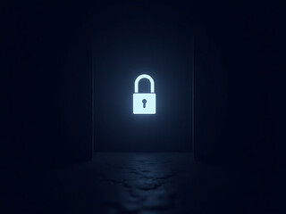 Unlocking digital security a visual exploration of cyber protection dark environment conceptual view